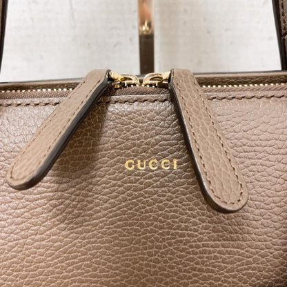 Gucci Shoulder Bag 2-Way Gray — view 8