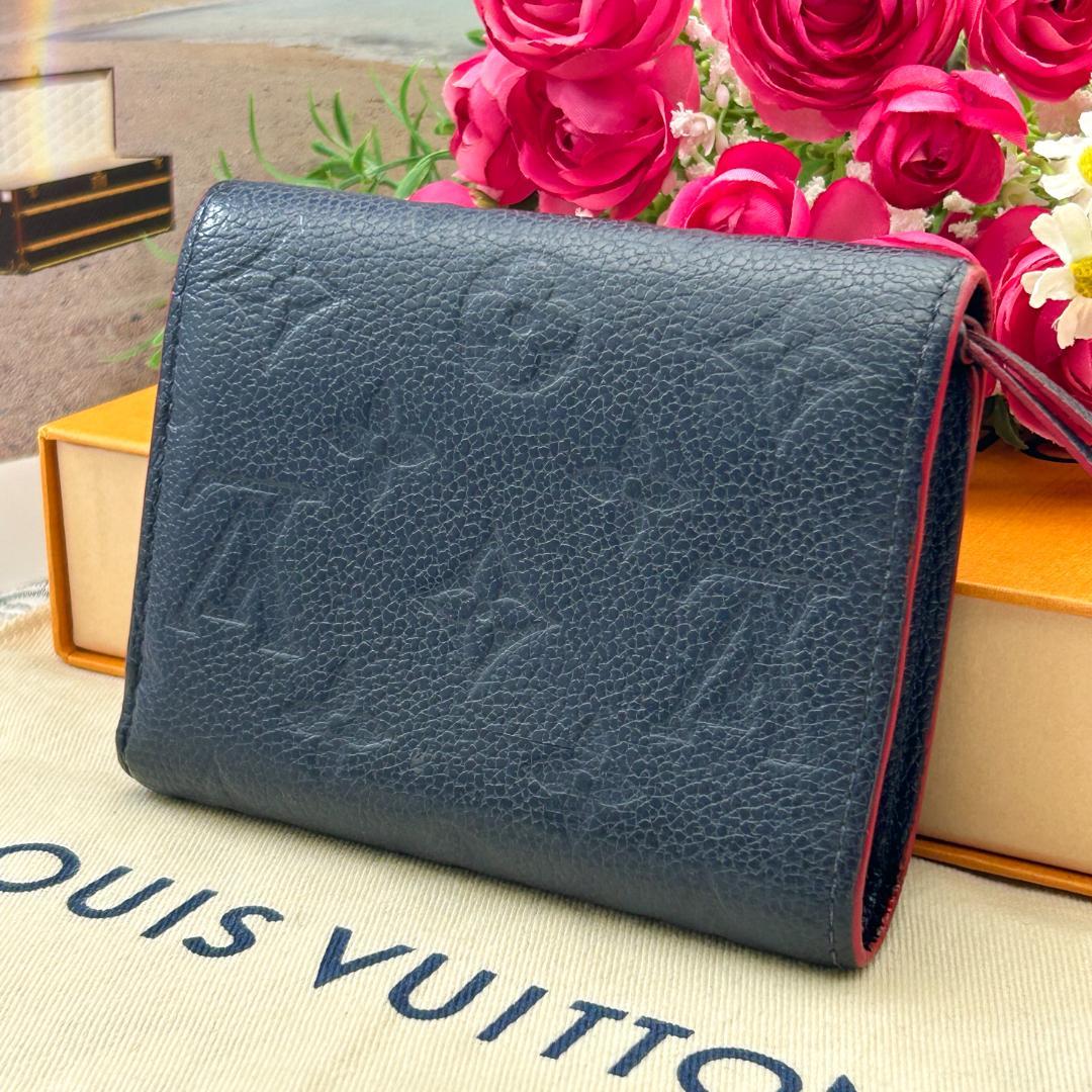 Louis Vuitton Empreinte Portefeuille Victorine Marine Wallet — view 2