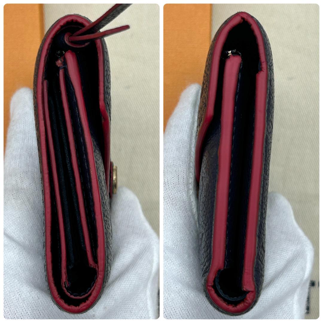 Louis Vuitton Empreinte Portefeuille Victorine Marine Wallet — view 4