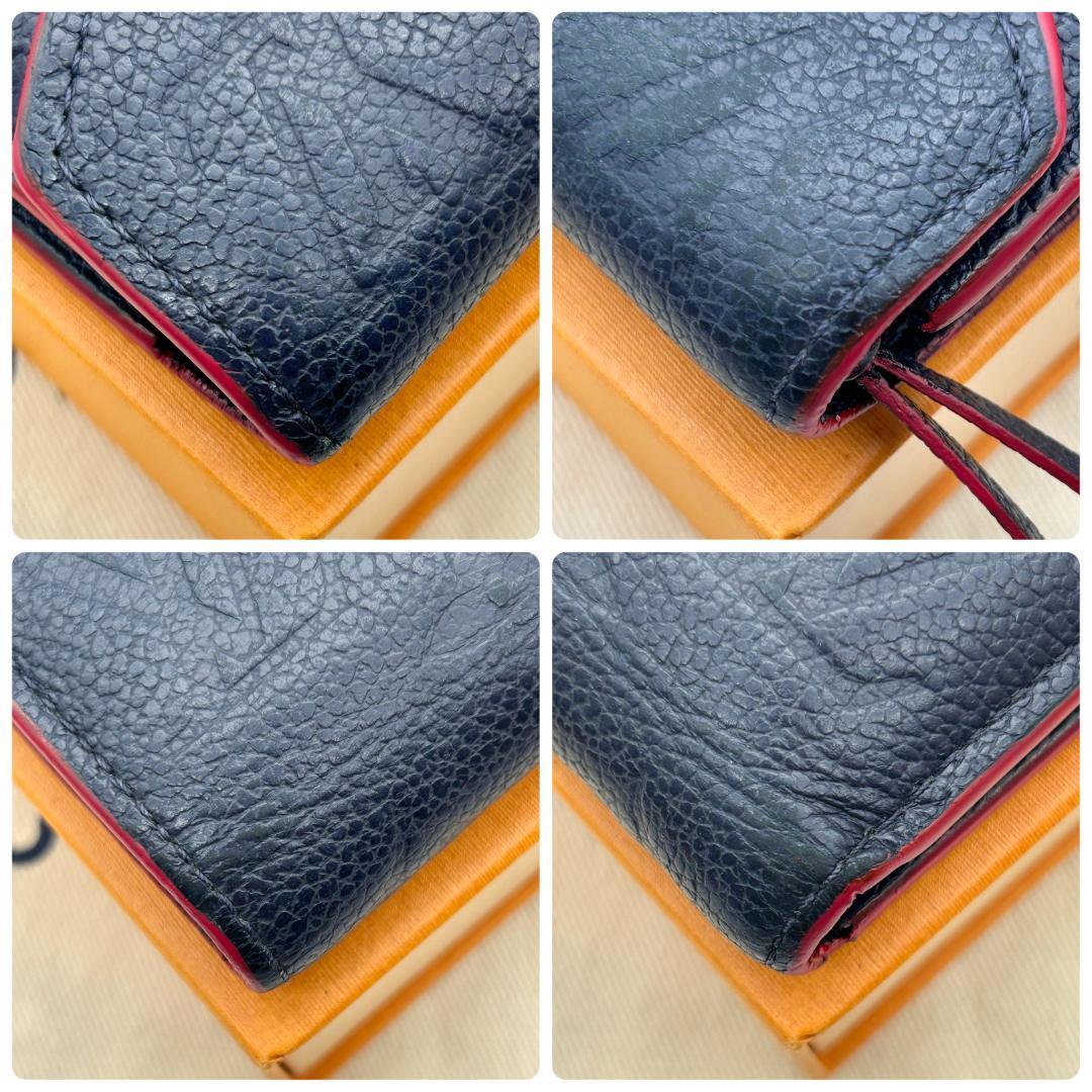 Louis Vuitton Empreinte Portefeuille Victorine Marine Wallet — view 5