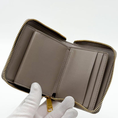 Celine Small Essential Zip Wallet Greige — view 7