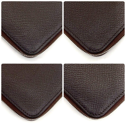 Hermes Azap Long Silk in Brown Wallet Leather — view 8
