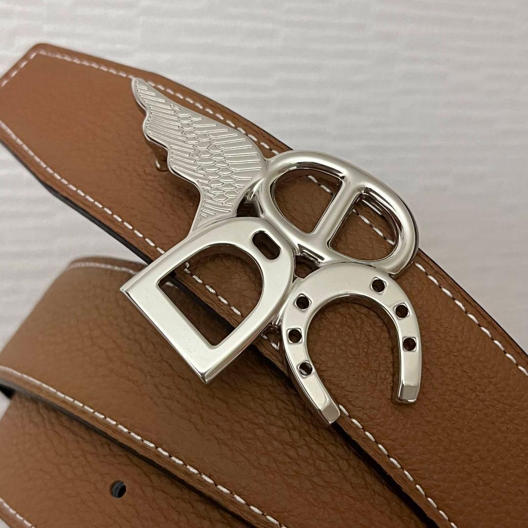 Hermes Mark B 2023 Belt Buckle Good Luck Leather Belt