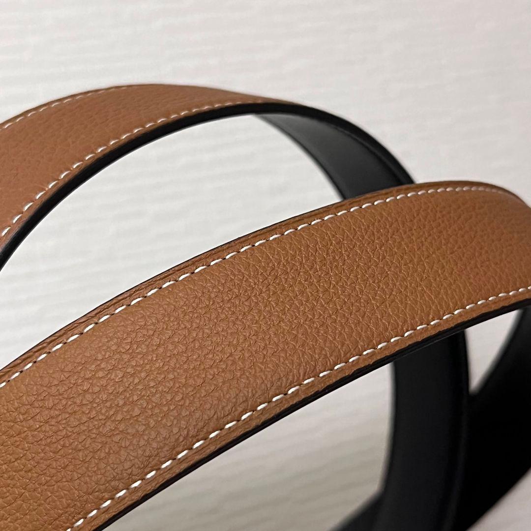 Hermes Mark B 2023 Belt Buckle Good Luck Leather Belt