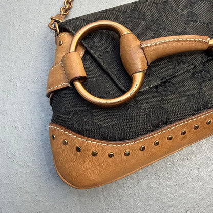 Gucci Tom Ford Era Horsebit Chain Clutch — view 3