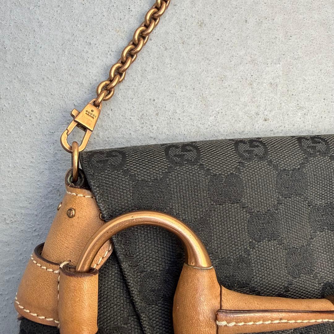 Gucci Tom Ford Era Horsebit Chain Clutch — view 4