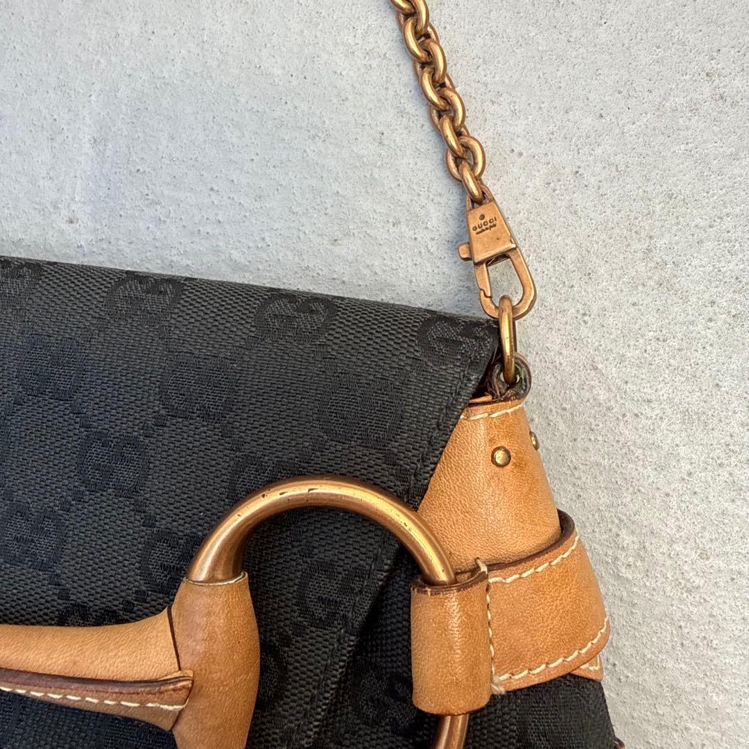 Gucci Tom Ford Era Horsebit Chain Clutch — view 5