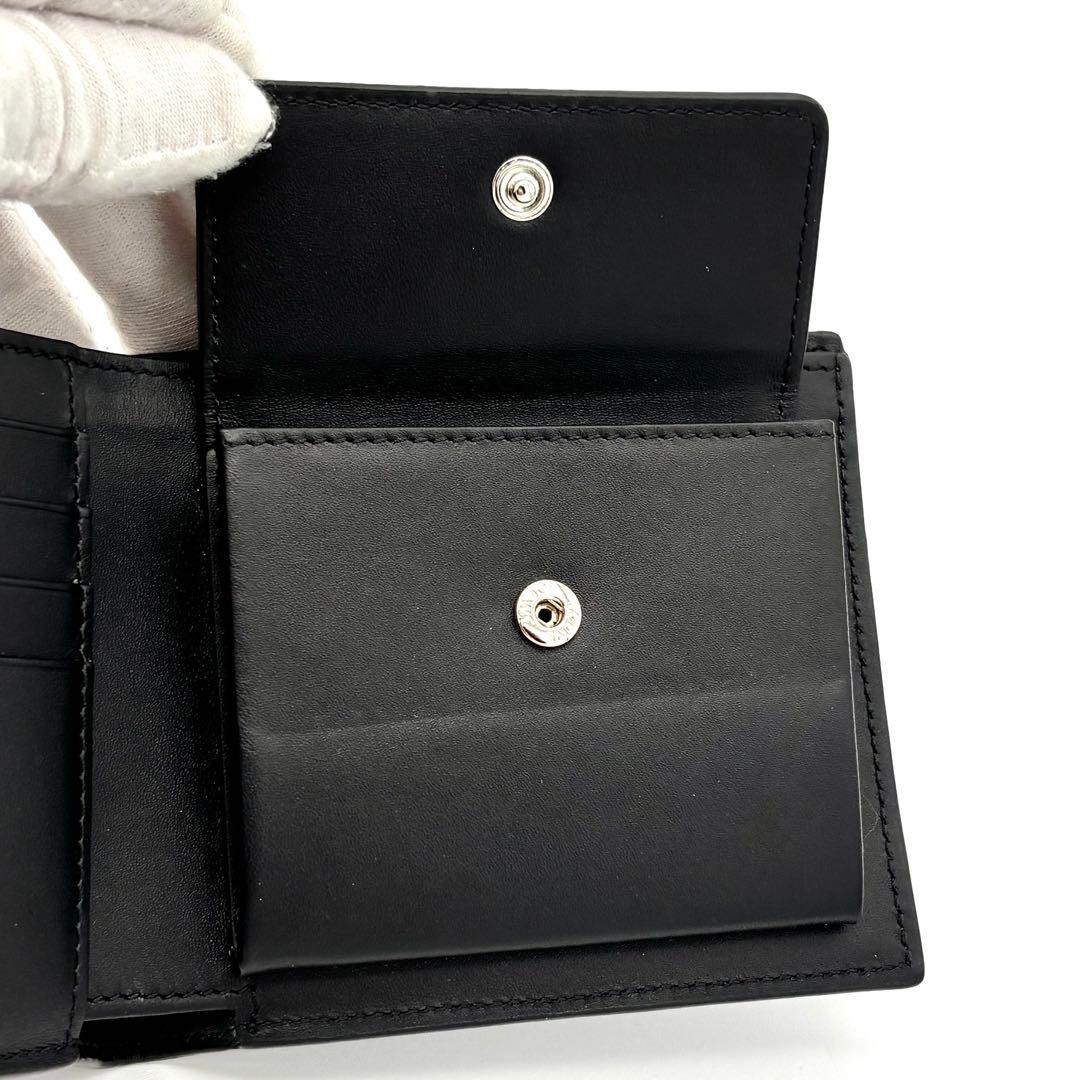 Loewe Fold Wallet Puzzle Anagram Bifold Black — view 4
