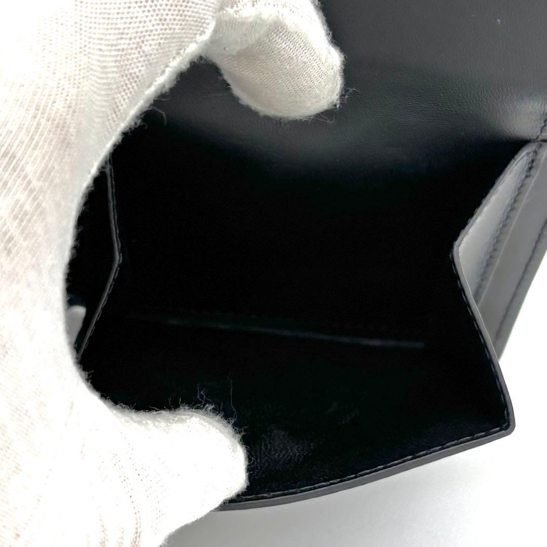 Loewe Fold Wallet Puzzle Anagram Bifold Black — view 5