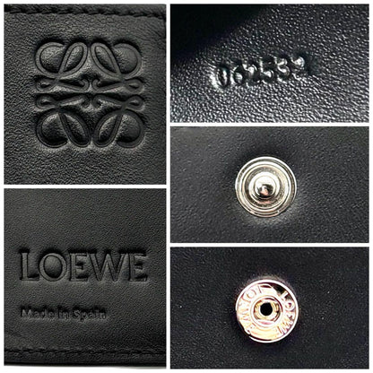 Loewe Fold Wallet Puzzle Anagram Bifold Black — view 9