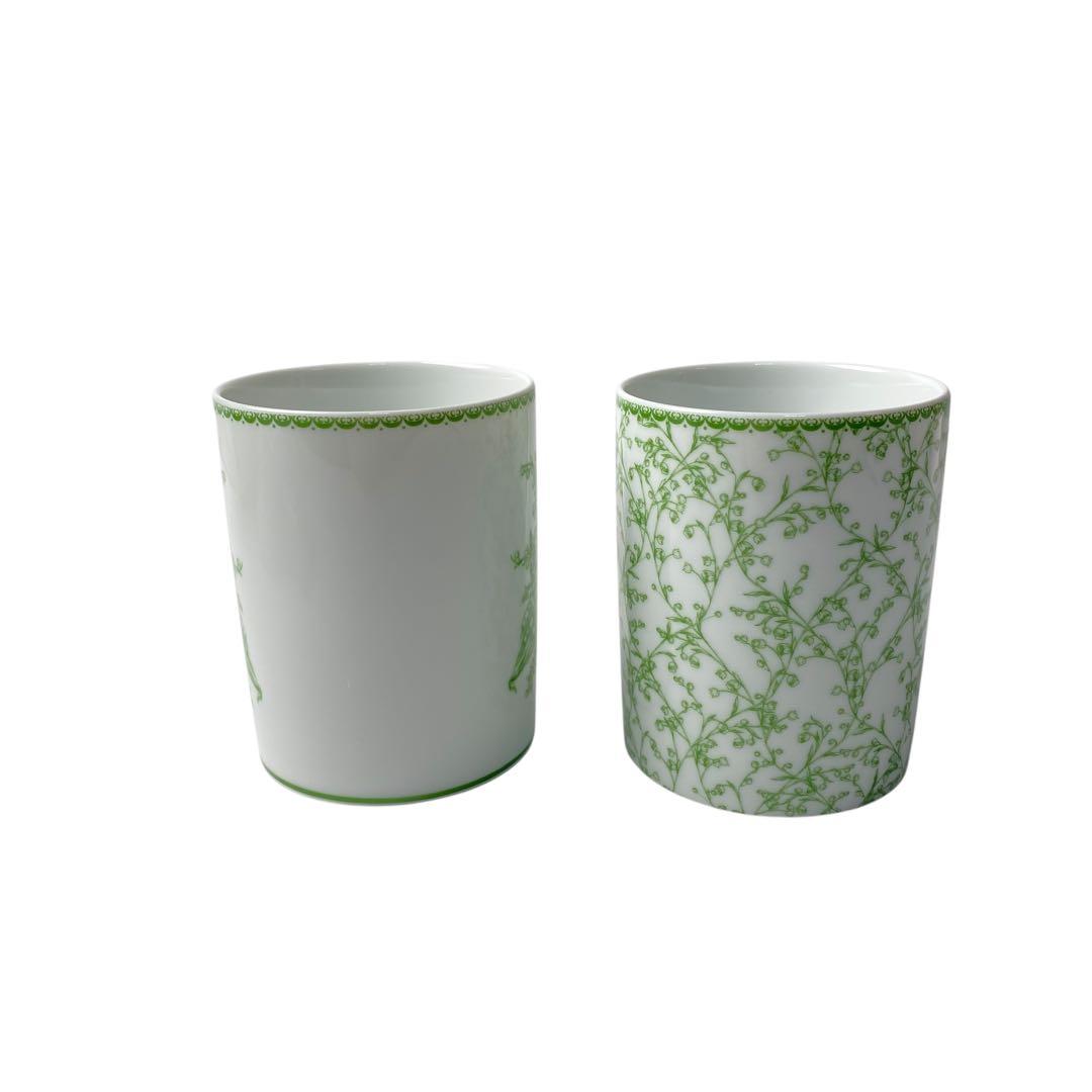 Unused DIOR 2023 Table Collection Set Of 2 Mugs