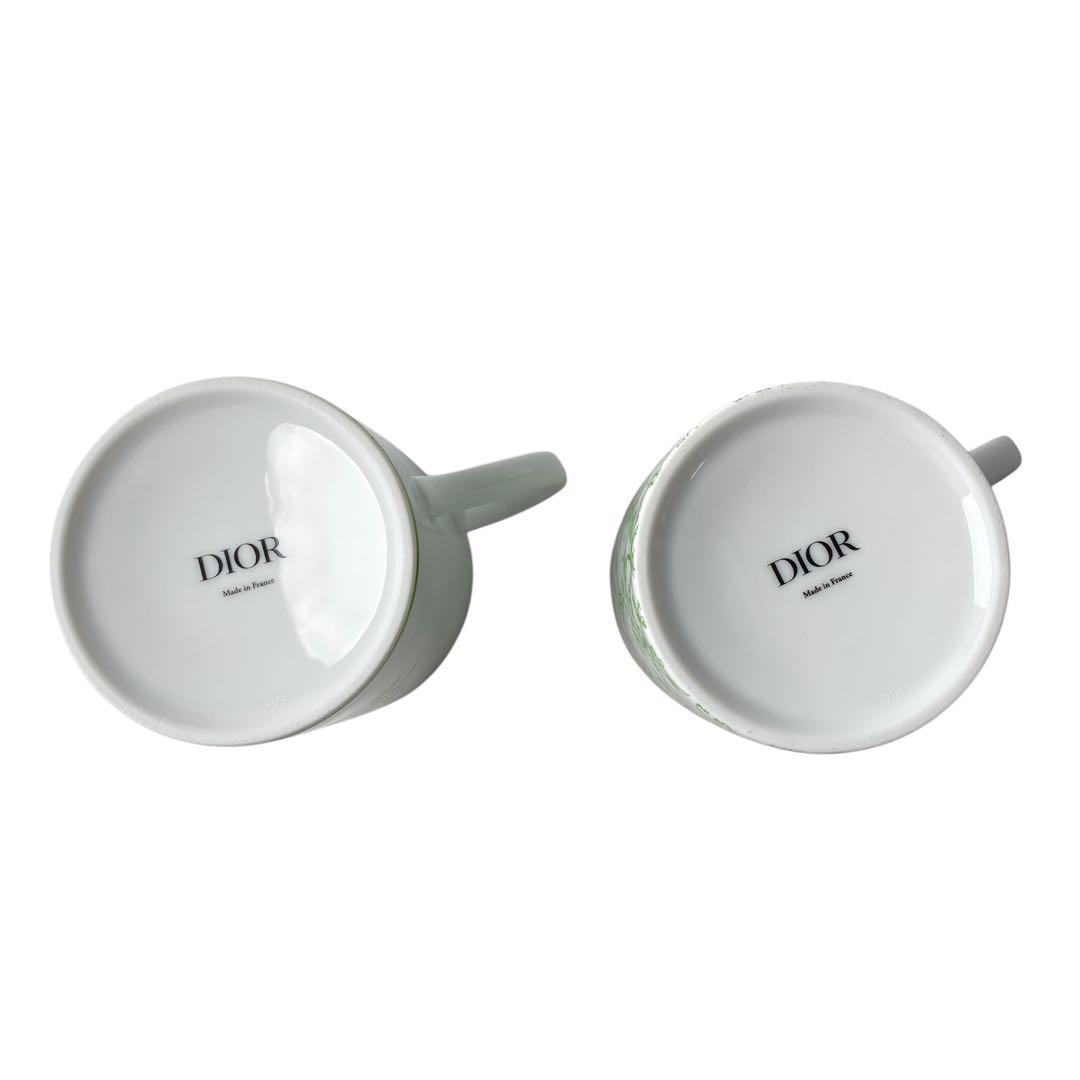 Unused DIOR 2023 Table Collection Set Of 2 Mugs