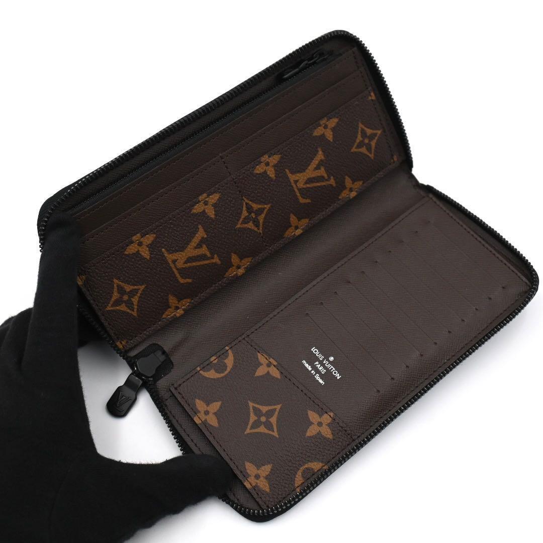Louis Vuitton Monogram Zippy Wallet Vertical Blue — view 3