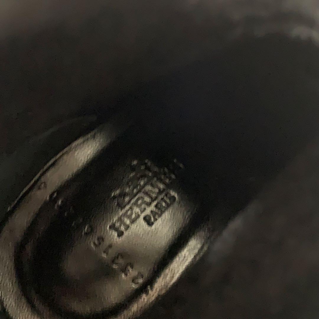 Hermes Jenna 60 Knit Chenille Ex-Libris Short — view 8