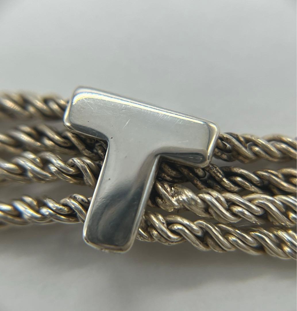 Tiffany & Co Tiffany 4-strand T Rope Belt Necklace Sv925