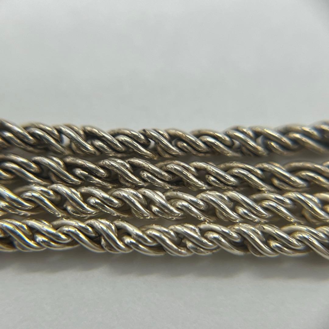 Tiffany & Co Tiffany 4-strand T Rope Belt Necklace Sv925