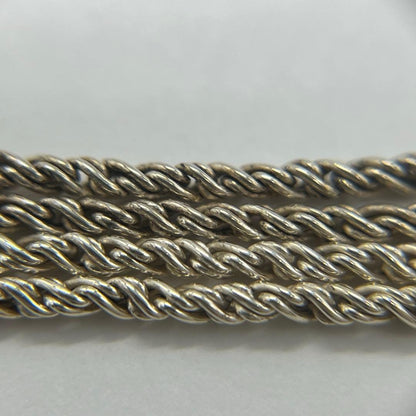 Tiffany & Co Tiffany 4-strand T Rope Belt Necklace Sv925