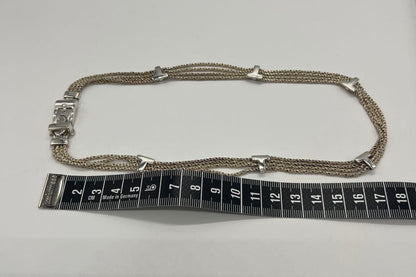 Tiffany & Co Tiffany 4-strand T Rope Belt Necklace Sv925