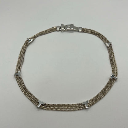 Tiffany & Co Tiffany 4-strand T Rope Belt Necklace Sv925
