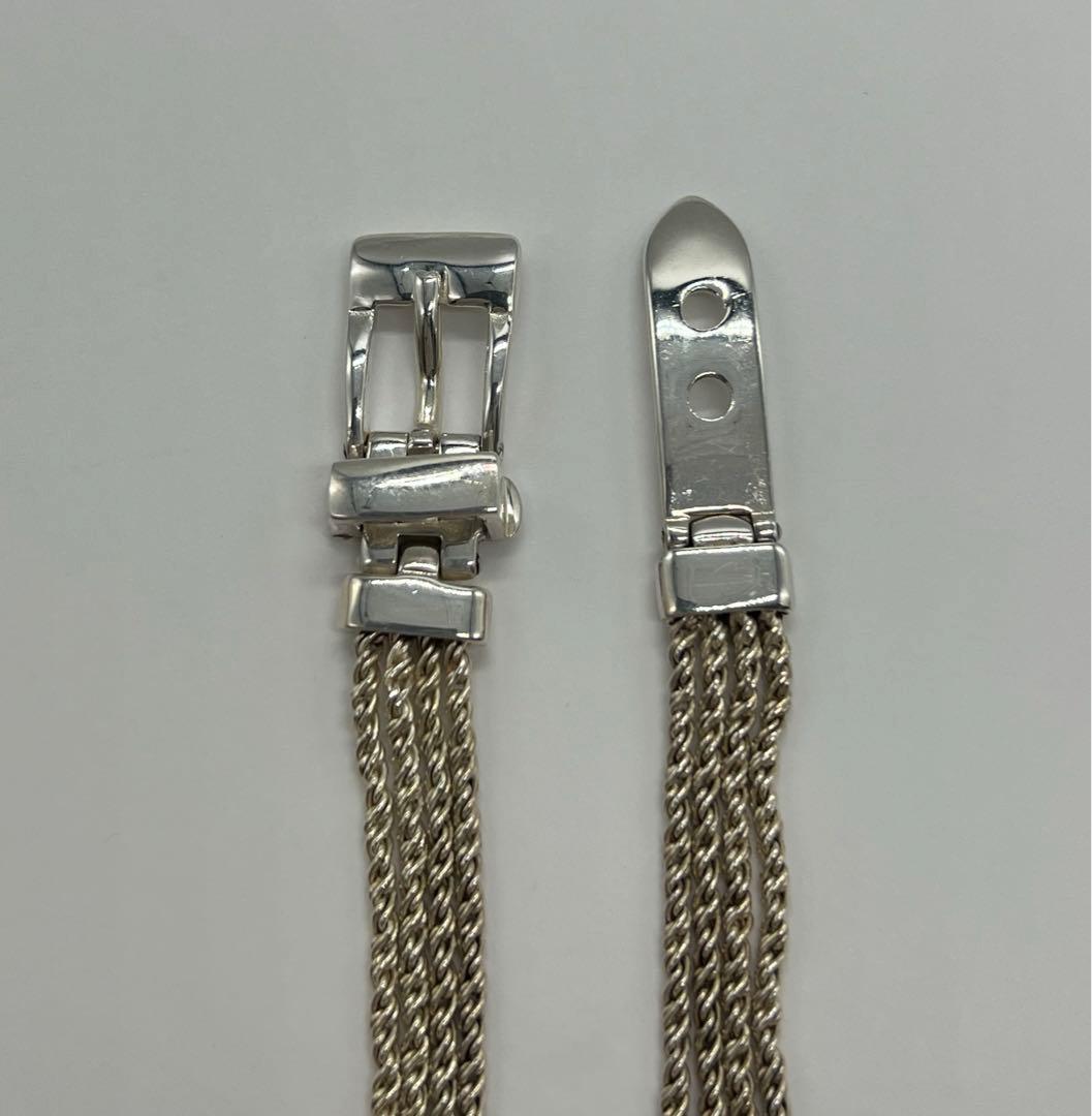 Tiffany & Co Tiffany 4-strand T Rope Belt Necklace Sv925