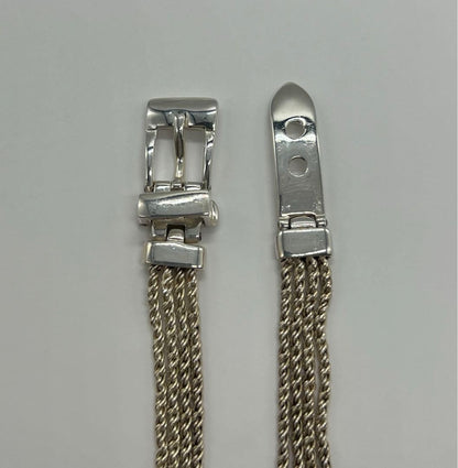 Tiffany & Co Tiffany 4-strand T Rope Belt Necklace Sv925