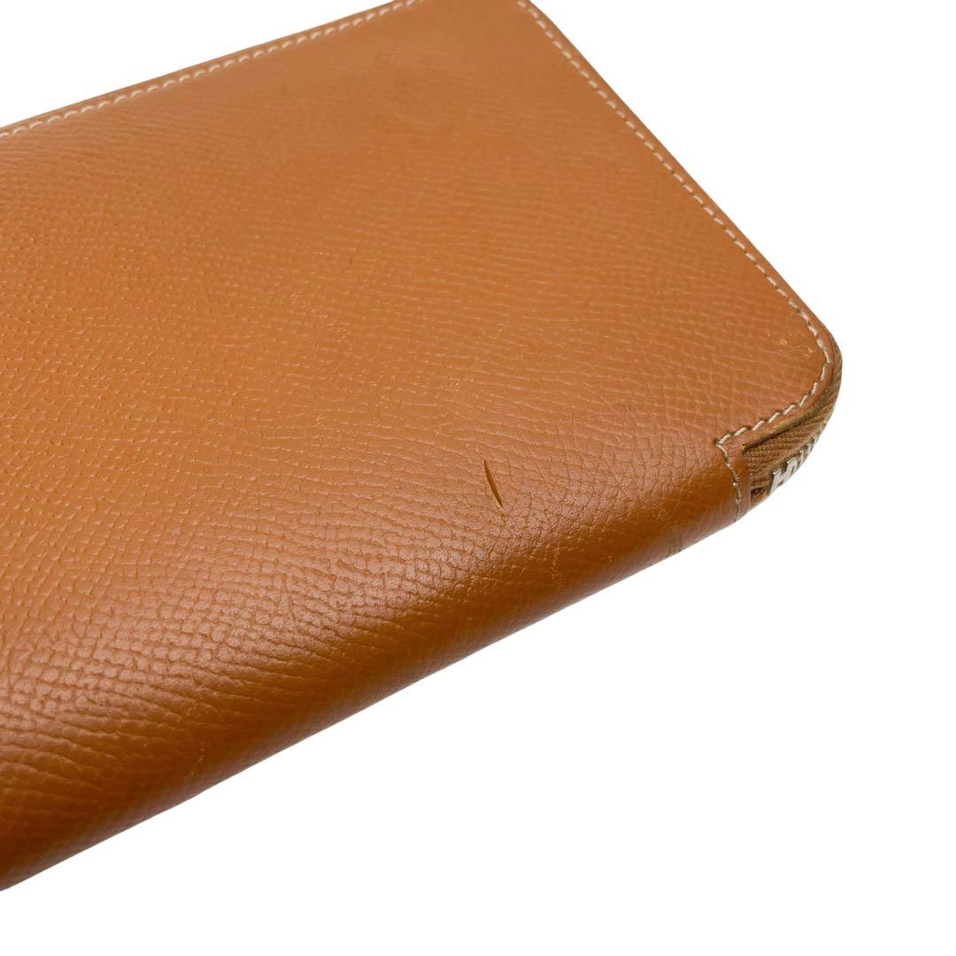 Hermes Leather Azap Long Silk in Zippy Wallet