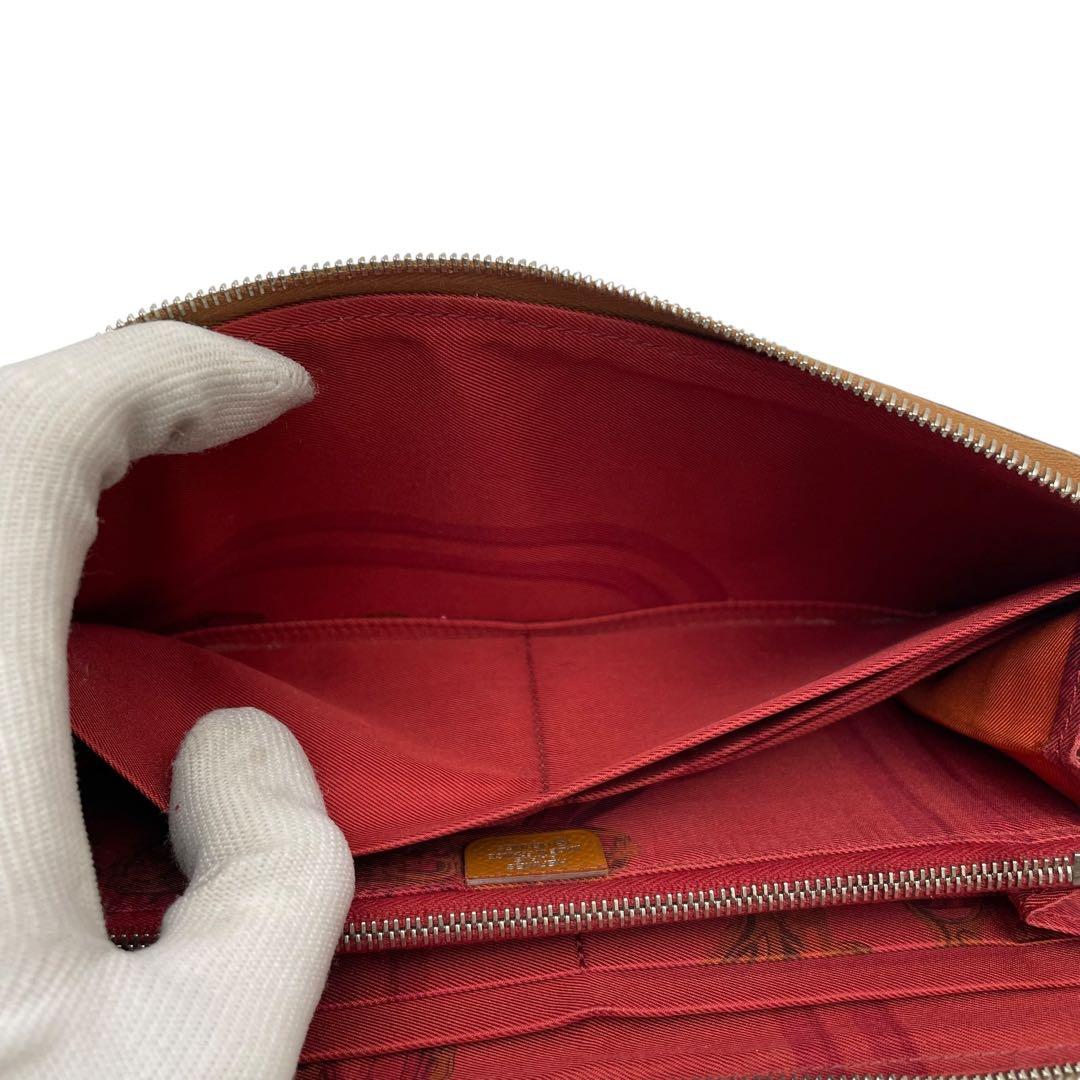 Hermes Leather Azap Long Silk in Zippy Wallet