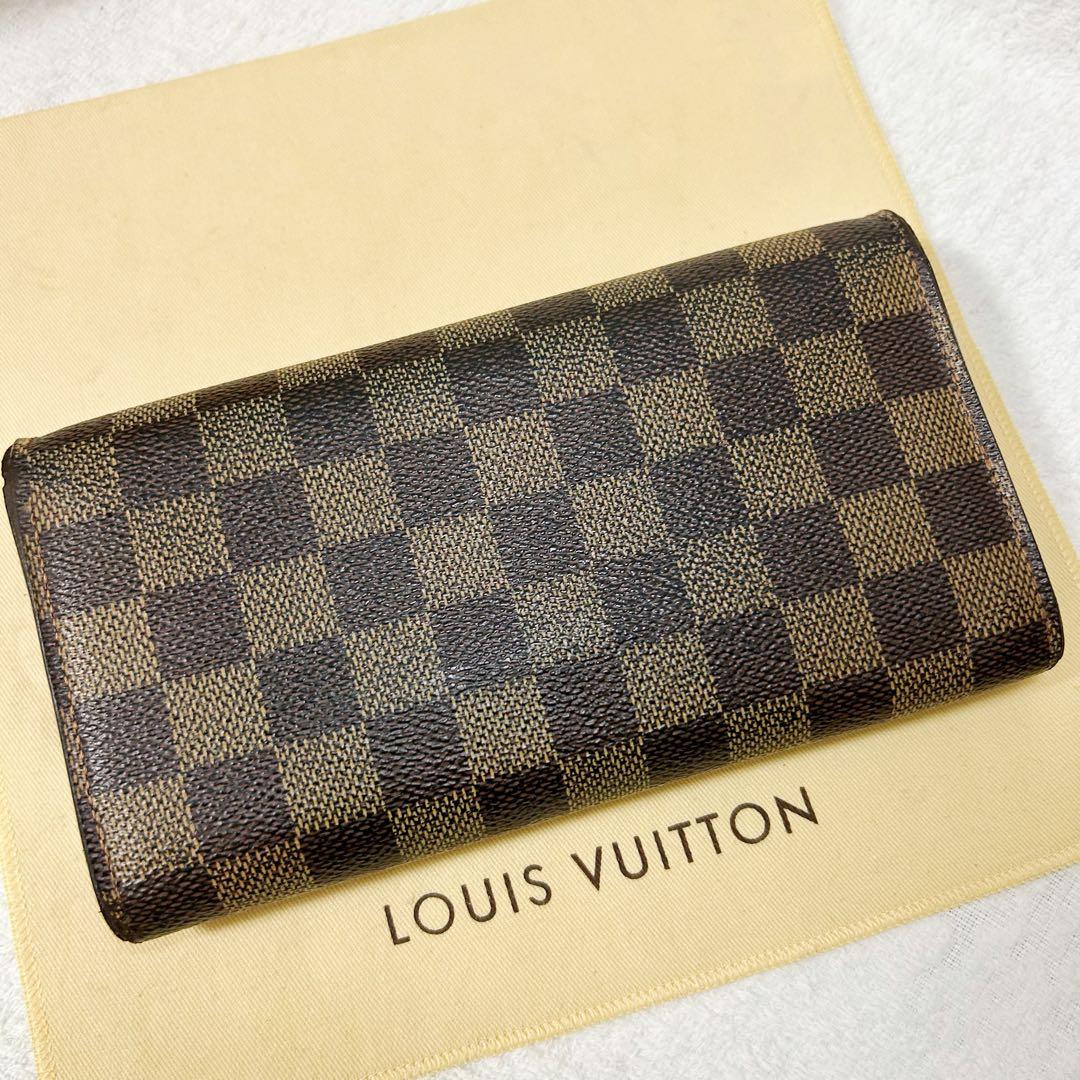 Louis Vuitton Portefeuille Sarah Damier Long Wallet