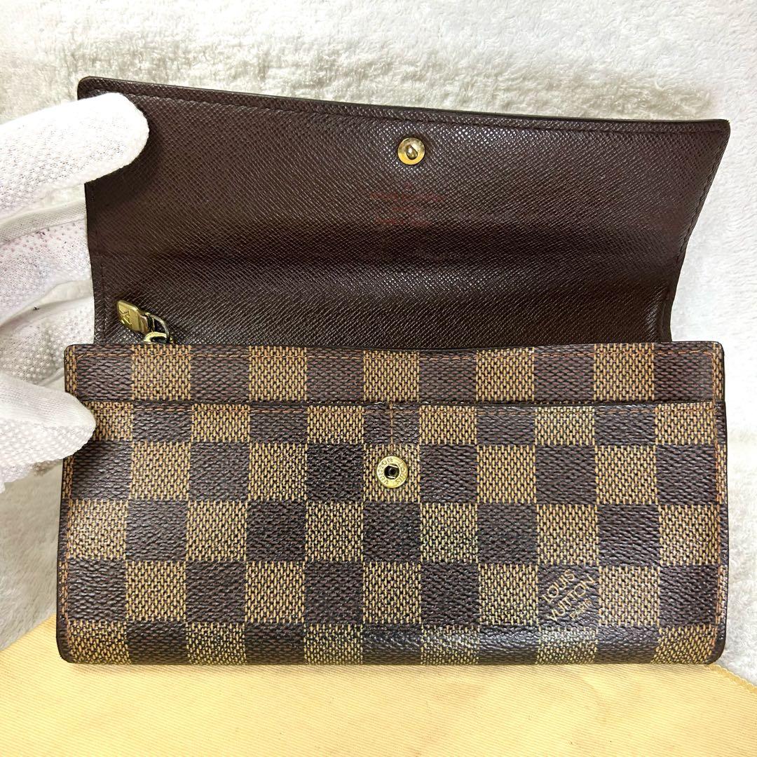Louis Vuitton Portefeuille Sarah Damier Long Wallet