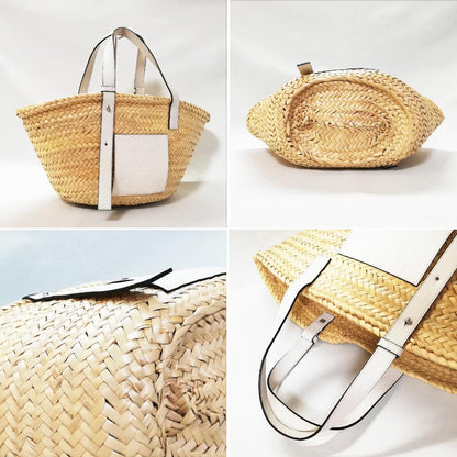 Loewe Basket Bag Palm Leaf Calfskin — view 3