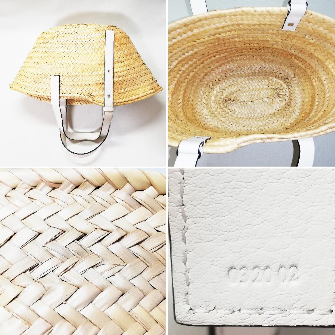 Loewe Basket Bag Palm Leaf Calfskin — view 4