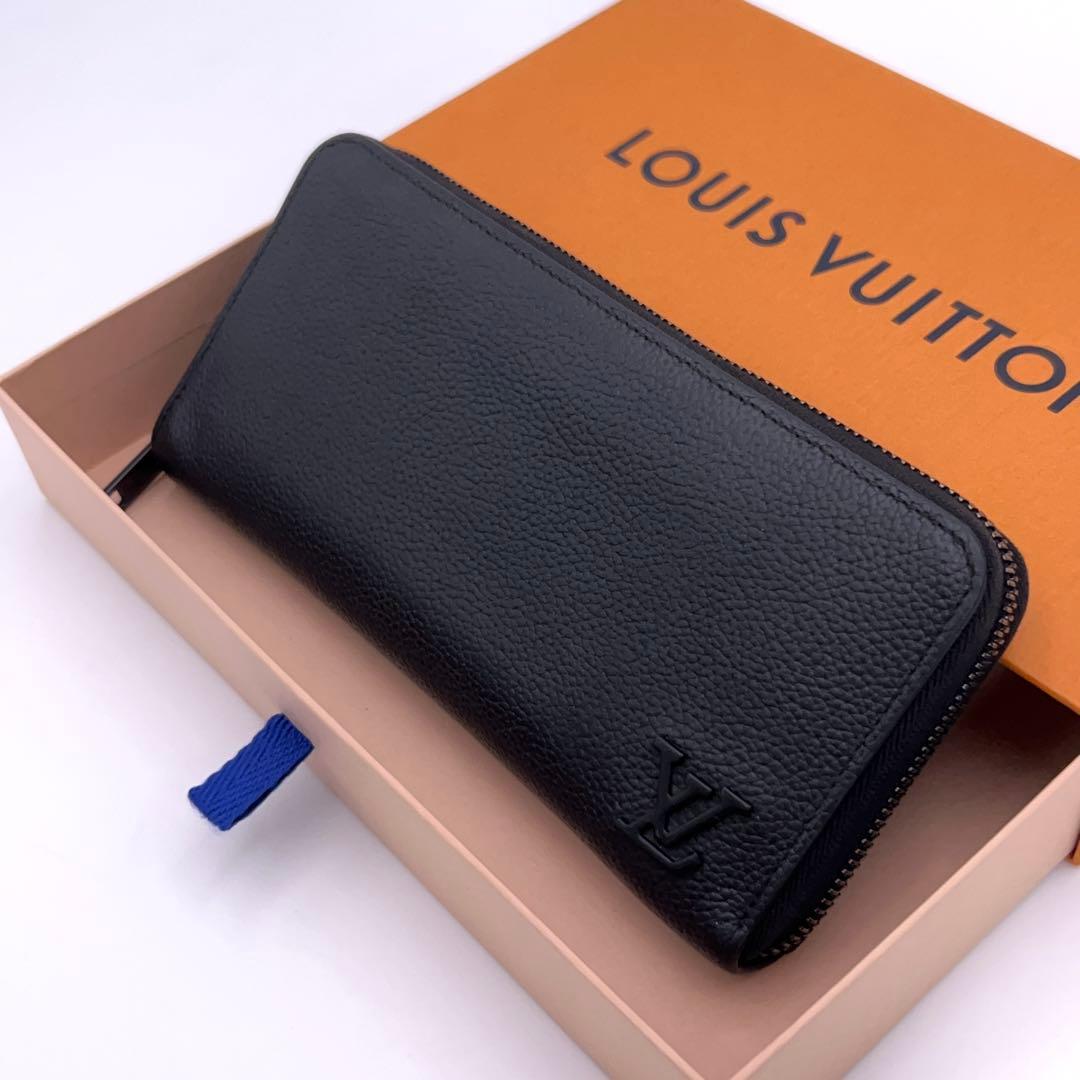 Louis Vuitton Aerogram Zippy Wallet Horizontal Black