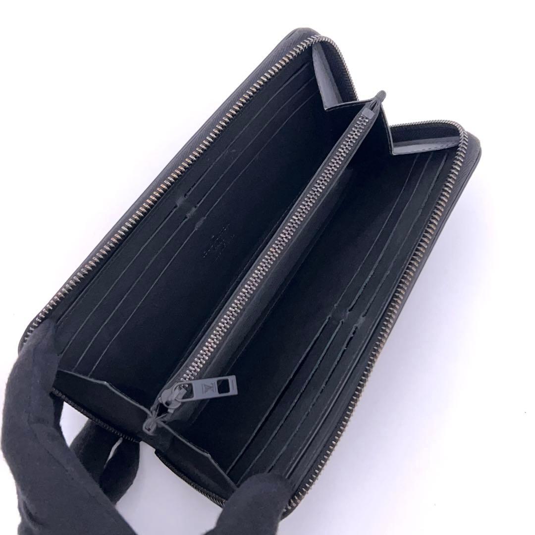 Louis Vuitton Aerogram Zippy Wallet Horizontal Black — view 3