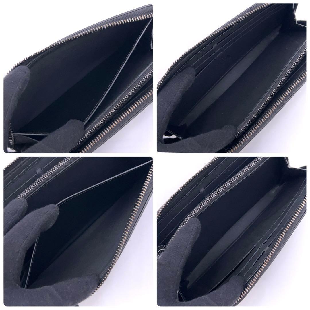 Louis Vuitton Aerogram Zippy Wallet Horizontal Black — view 5