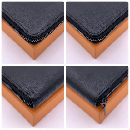 Louis Vuitton Aerogram Zippy Wallet Horizontal Black — view 8