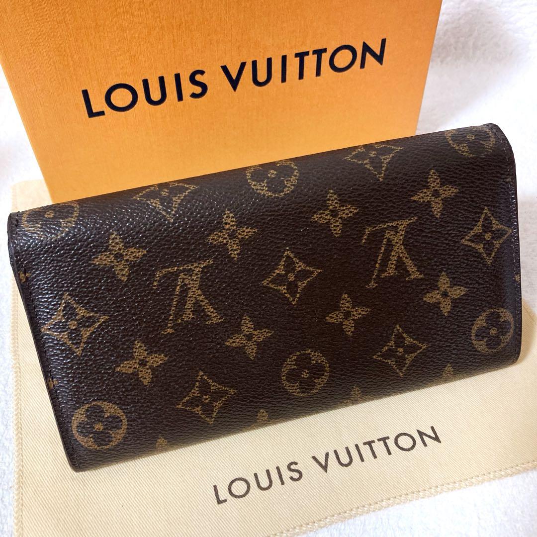 Louis Vuitton Portefeuille Sarah Monogram Long Wallet With 10 Card Slots