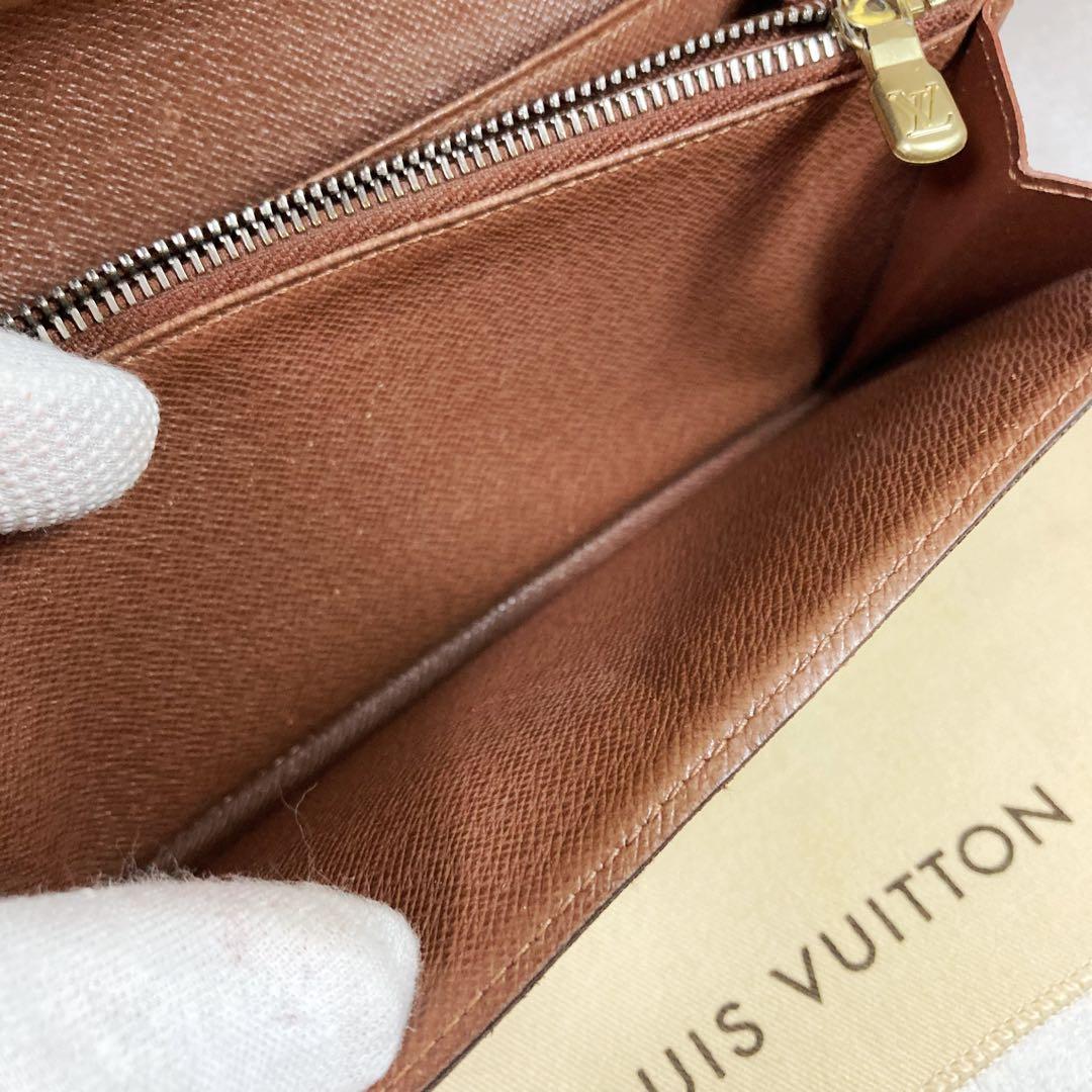 Louis Vuitton Portefeuille Sarah Monogram Long Wallet With 10 Card Slots