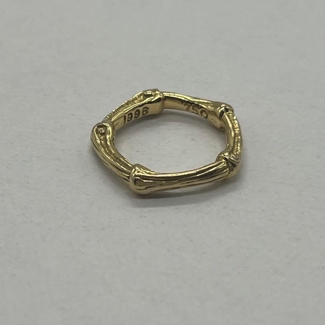 Tiffany & Co Bamboo Ring YG Gold — view 4