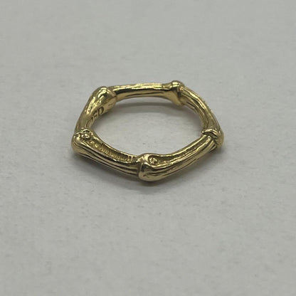 Tiffany & Co Bamboo Ring YG Gold — view 5