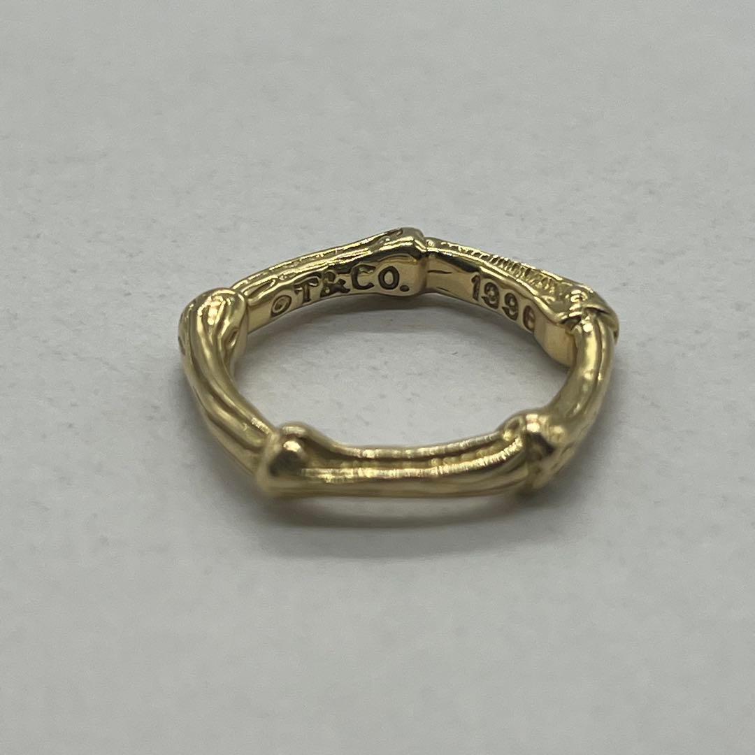Tiffany & Co Bamboo Ring YG Gold — view 8