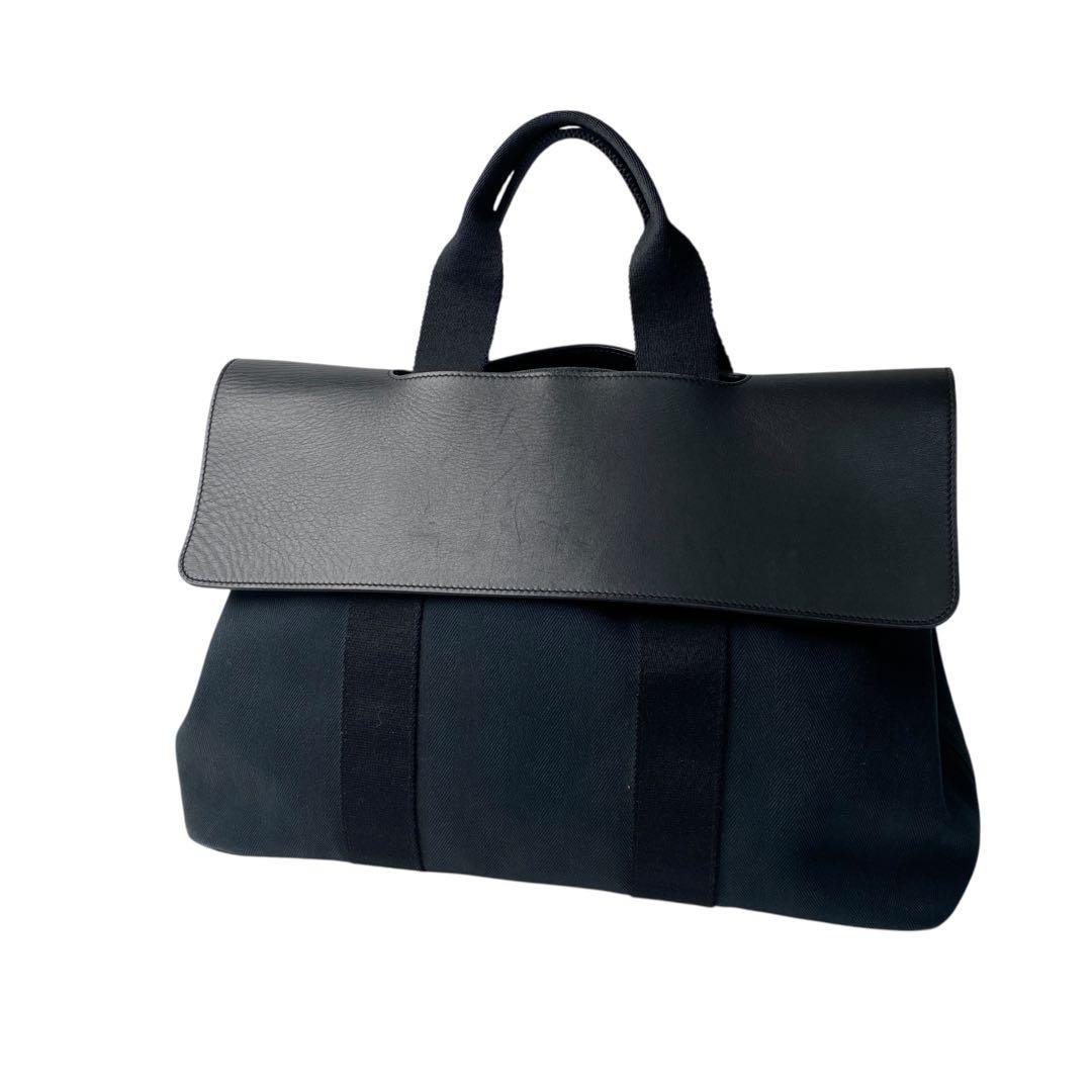 Hermes Valparaiso MM Canvas Tote Bag