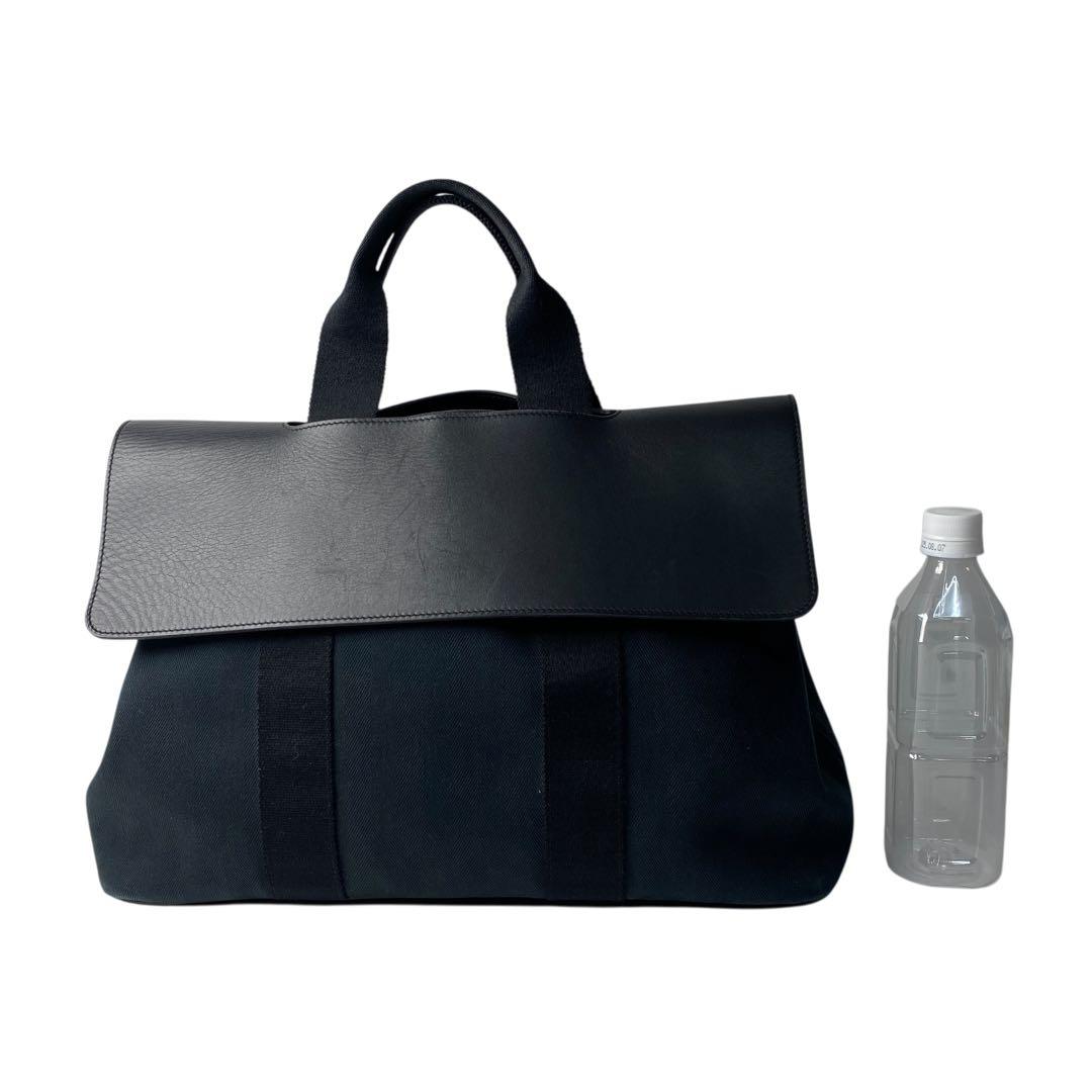 Hermes Valparaiso MM Canvas Tote Bag
