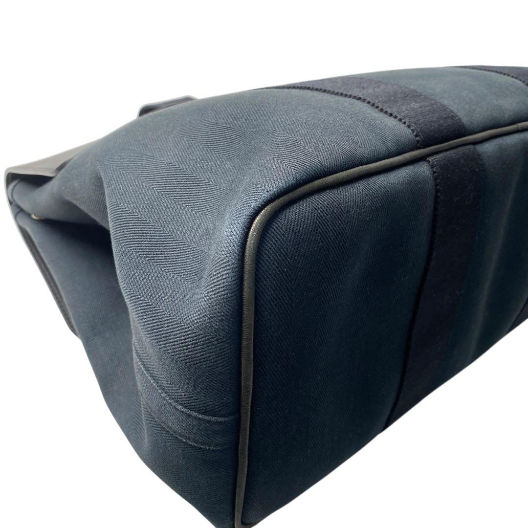 Hermes Valparaiso MM Canvas Tote Bag