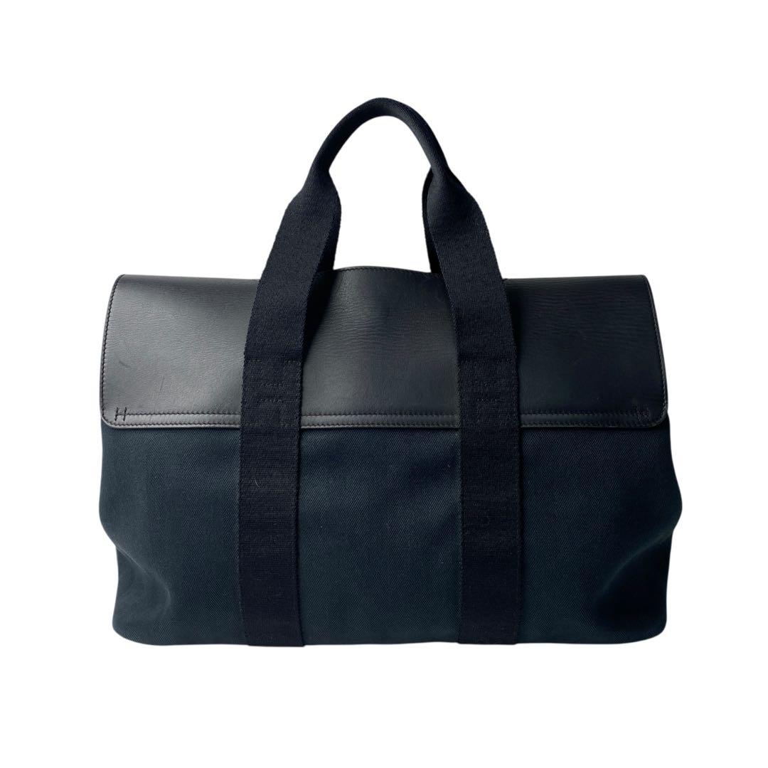 Hermes Valparaiso MM Canvas Tote Bag