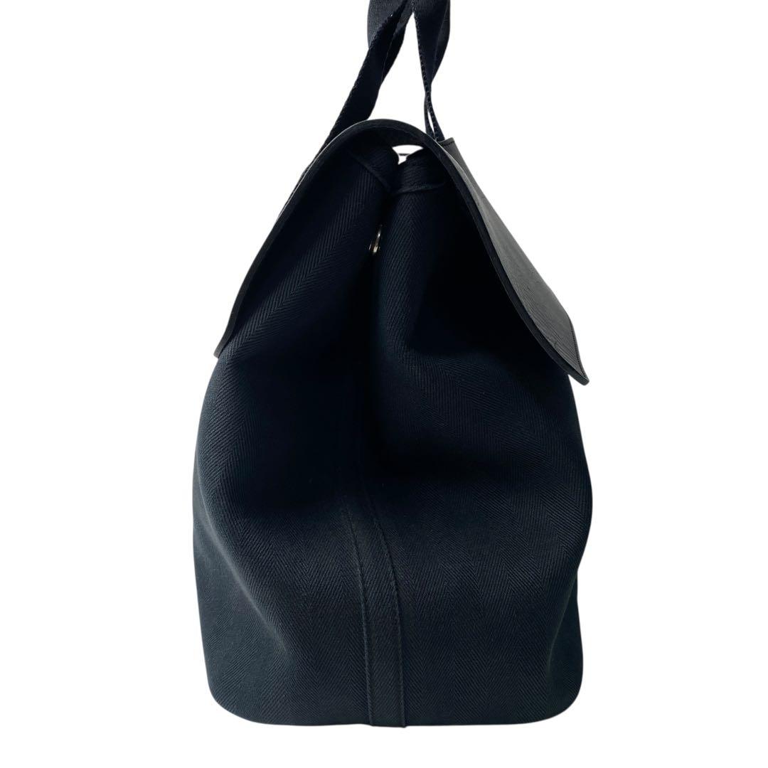 Hermes Valparaiso MM Canvas Tote Bag