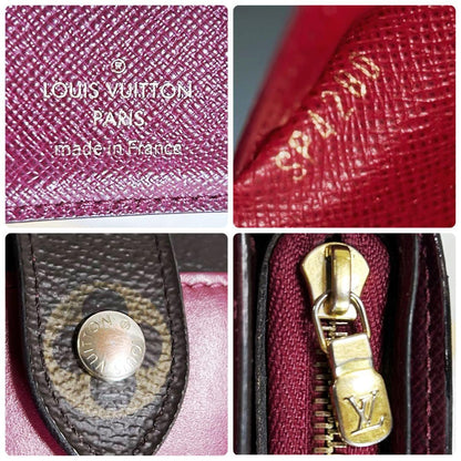Louis Vuitton Portefeuille Juliette Folding Wallet Fuchsia Monogram
