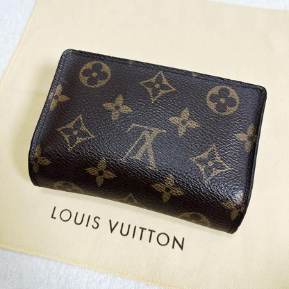 Louis Vuitton Portefeuille Juliette Folding Wallet Fuchsia Monogram