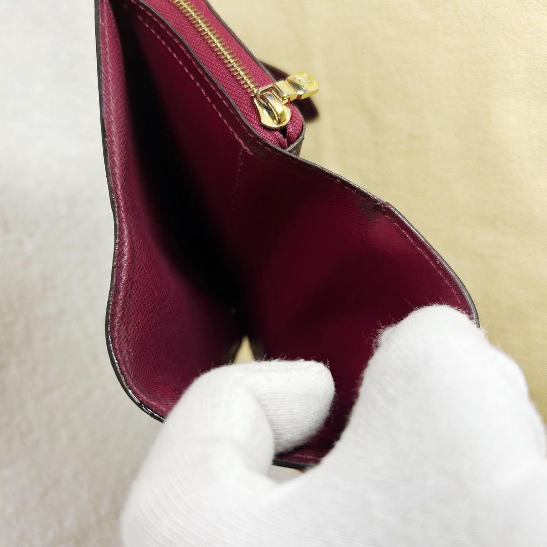 Louis Vuitton Portefeuille Juliette Folding Wallet Fuchsia Monogram