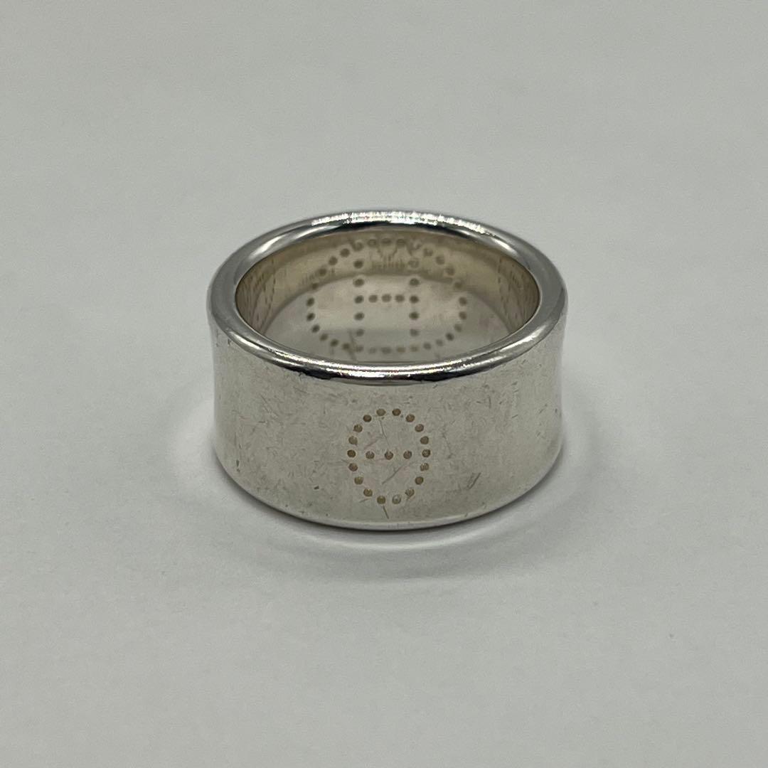 Hermes Eclipse Ribbon Ring Size 54 SV 925