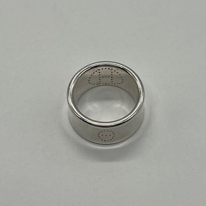 Hermes Eclipse Ribbon Ring Size 54 SV 925